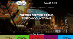 Desktop Screenshot of bentoncountyfairar.org